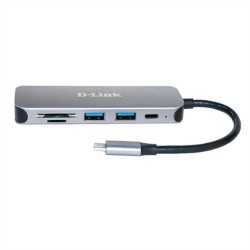 Hub USB D-Link DUB-2325 Grau