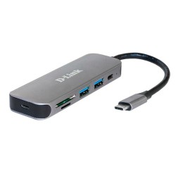 Hub USB D-Link DUB-2325 Grau