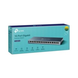 Schalter für das Büronetz TP-Link TL-SG116 RJ45 Schwarz (16 Anschlüsse)