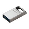 USB Pendrive Kingston Micro Schwarz Stahl 128 GB (1 Stück)