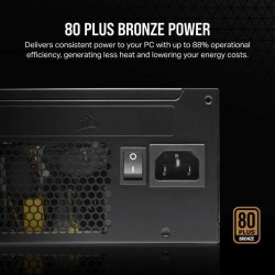 Stromquelle Corsair CX750 750 W 130 W 80 Plus Bronze