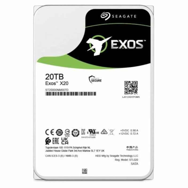 Festplatte Seagate ST20000NM007D 3,5" 20 TB