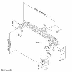 TV Halterung Neomounts FPMA-D700D 10-30" 8 kg