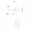 Bildschirm-Träger für den Tisch Neomounts FPMA-D965