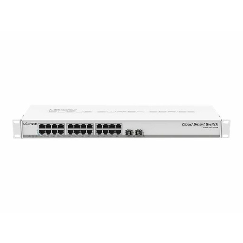 Schalter für das Netz mit Schaltschrank Mikrotik CSS326-24G-2S+RM