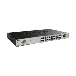 Schalter für das Netz mit Schaltschrank D-Link NSWSAR0197 24 x PoE 2 x SFP