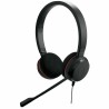 Kopfhörer mit Mikrofon Jabra Evolve 20 MS Stereo Schwarz