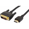 HDMI-zu-DVI-Adapter Amazon Basics Schwarz (Restauriert A)