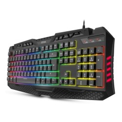 Gaming Tastatur Krom Kyra RGB USB Qwerty Spanisch