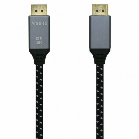 HDMI Kabel Aisens A149-0437 Schwarz Schwarz/Grau 2 m