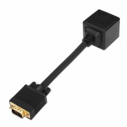 VGA-Adapter zu VGA-Doppelstecker Aisens A113-0080 (1 Stück)