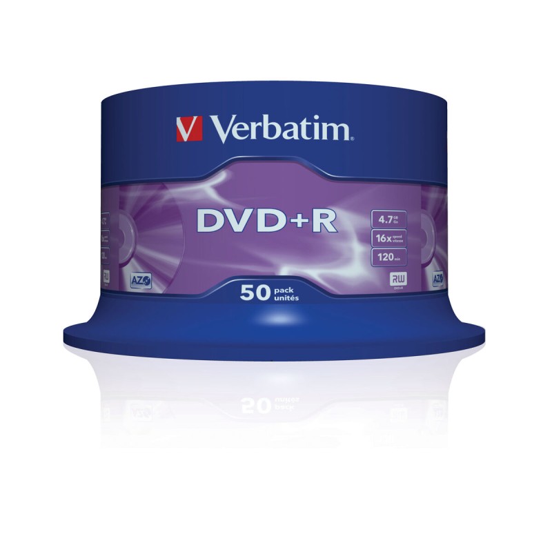 DVD+R Verbatim VB-DPR47S3A 50 Stück (50 Stück)