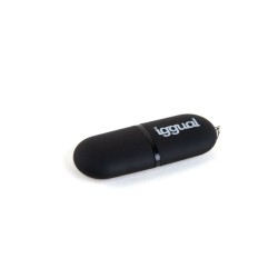 USB Pendrive iggual IGG318492 Schwarz USB 2.0 x 1