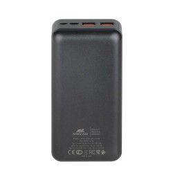 Powerbank Rivacase VA2103 Schwarz 30000 mAh