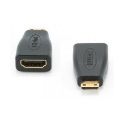 Mini HDMI-zu-HDMI-Adapter GEMBIRD 8716309058476 Schwarz