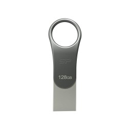 USB Pendrive Silicon Power Mobile C80 Grau Titan 128 GB