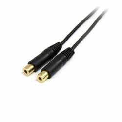 Audiokabel (3,5 mm) Divisor Startech MUY1MFF Schwarz 0,15 m