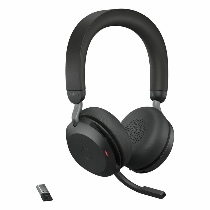 Kopfhörer mit Mikrofon Jabra Evolve2 75 Schwarz