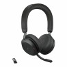 Kopfhörer mit Mikrofon Jabra Evolve2 75 Schwarz