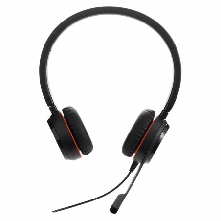 Kopfhörer mit Mikrofon Jabra Evolve 20SE Schwarz