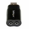 Externe Soundkarte USB Startech ICUSBAUDIOB Schwarz