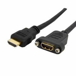 HDMI Kabel Startech HDMIPNLFM3 Schwarz