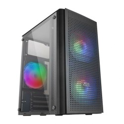 ATX Micro Gehäuse Mars Gaming MC300 Schwarz RGB mATX