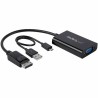 DisplayPort-zu-SVGA-Adapter Startech DP2VGAA Schwarz