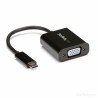 USB-C-zu-VGA-Adapter Startech CDP2VGA Schwarz