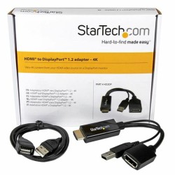 DisplayPort-zu-HDMI-Adapter Startech HD2DP Schwarz 4K