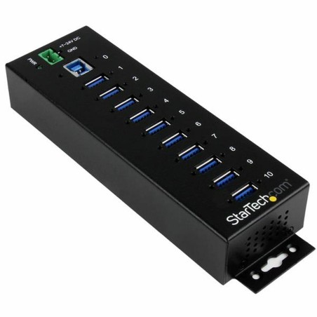 Hub USB Startech ST1030USBM Schwarz