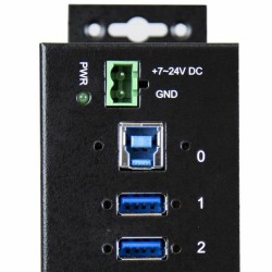 Hub USB Startech ST1030USBM Schwarz