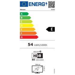 Smart TV Hisense 50A6N 50" 4K Ultra HD LED HDR