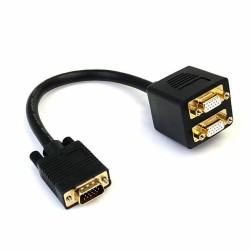 VGA Adapter Startech VGASPL1VV 30 cm