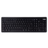 Tastatur mit Drahtloser Maus Nilox NXKMWE0001 Schwarz Qwerty Spanisch QWERTY