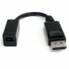 Adapter Mini DisplayPort an DisplayPort Startech DP2MDPMF6IN 4K Ultra HD Schwarz