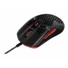 Optische Maus HP HyperX Pulsefire Haste Schwarz Schwarz/Rot