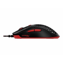 Optische Maus HP HyperX Pulsefire Haste Schwarz Schwarz/Rot