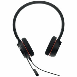 Kopfhörer mit Mikrofon Jabra Evolve 20 MS stereo Schwarz