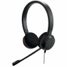 Kopfhörer mit Mikrofon Jabra Evolve 20 MS stereo Schwarz