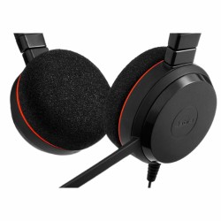 Kopfhörer mit Mikrofon Jabra Evolve 20 MS stereo Schwarz