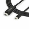 Mini DisplayPort-zu-HDMI-Adapter Startech MDP2HDMM3MB 3 m Schwarz