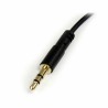 Audiokabel (3,5 mm) Startech MU1MMSRA Schwarz 0,3 m