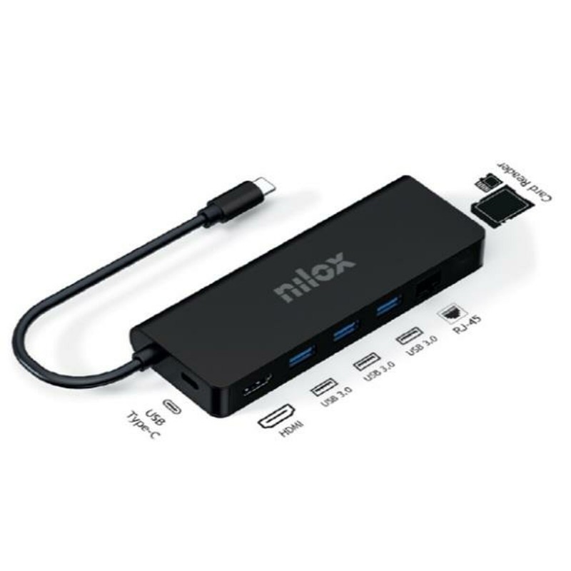 Hub USB Nilox 4k HDMI