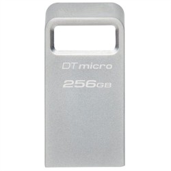 USB Pendrive Kingston DataTraveler DTMC3G2 256 GB Schwarz Silberfarben 256 GB
