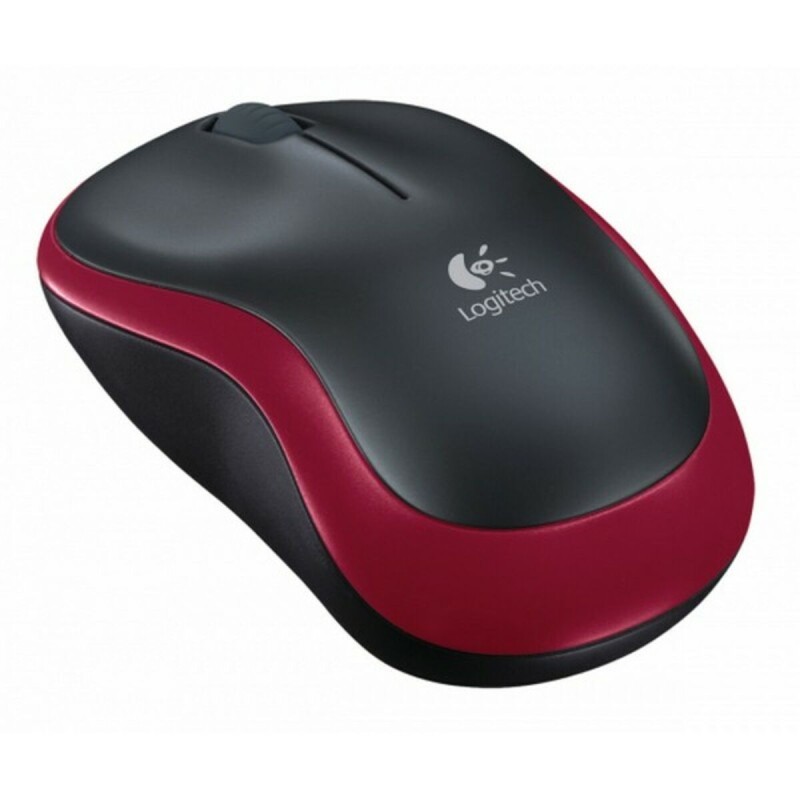 Drahtlose optische Maus Logitech M185 Rot