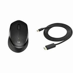 Schnurlose Mouse Logitech M330 Silent Plus Schwarz