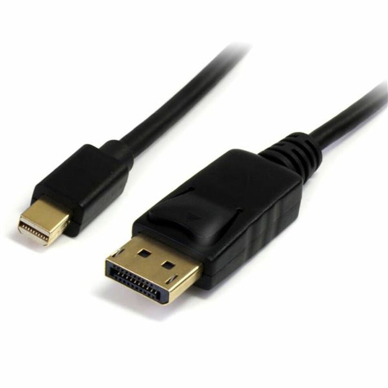 Mini-DisplayPort-Kabel zu DisplayPort Startech MDP2DPMM1M 1 m 4K Ultra HD Schwarz