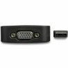 USB-zu-VGA-Adapter Startech USB2VGAE3 Schwarz