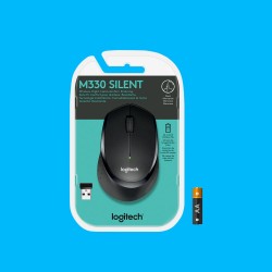 Schnurlose Mouse Logitech M330 Silent Plus Schwarz